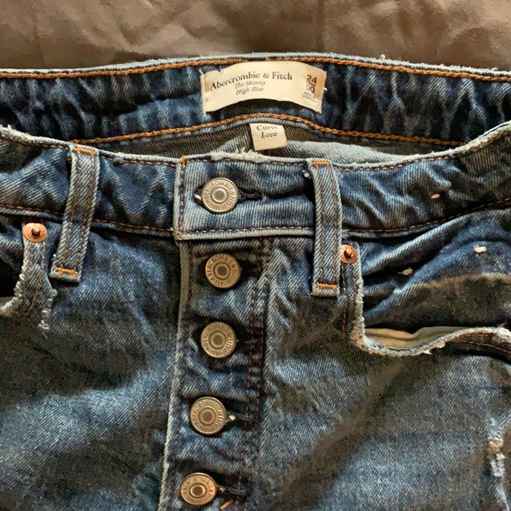 NWOT A&F Curve Love The Skinny High Rise